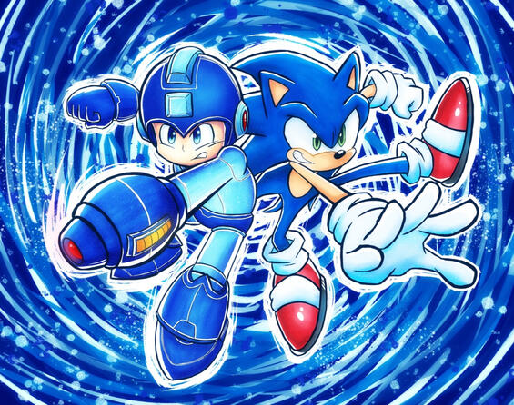 Sonic The Hedgehog / Mega Man