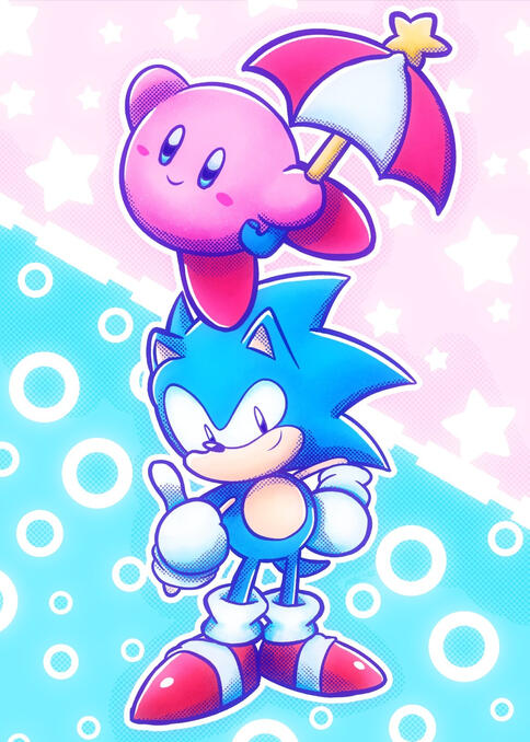 Sonic The Hedgehog / Kirby